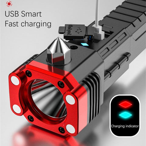 Versatile High Power Led Flashlight 8 in 1